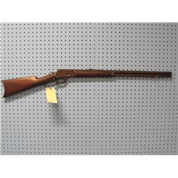 Marlin; Model 1889; 38 W (.38-40) Lever Action; 24 inch barrel; Serial # 78388;  DOES NOT SAY COCKED