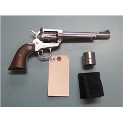 RESTRICTED:  Ruger; New Model Single Six; 2 Cylinders: .22 LR & .22 Win Mag; Single Action; Revolver