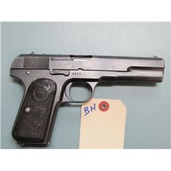 RESTRICTED;  Husqvarna Vapenfabriks Aktiebolag System Browning;Swedish Pistol m/1907; 9mm Browning L