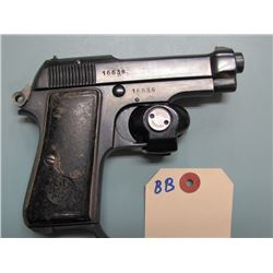 PROHIBITED; P.Beretta; cal .9 scurt (.380 ACP); Md 1934; Brevet.; Gardone V.T. - 1941; Semi Auto Pis