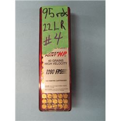 Lot 95 rnds 22 LR Ammo