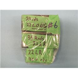 Lot 99 rnds 22 LR Ammo