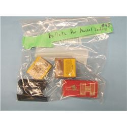 Lot assorted bullets for muzzel loading