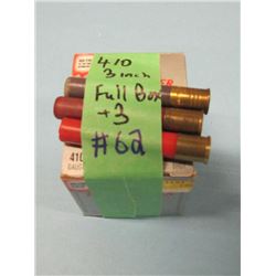Lot 28 rnds 410 GA shot gun shells