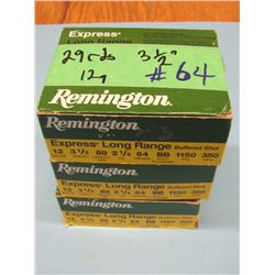 Lot 29 rnds 12 GA 3.5" ammo