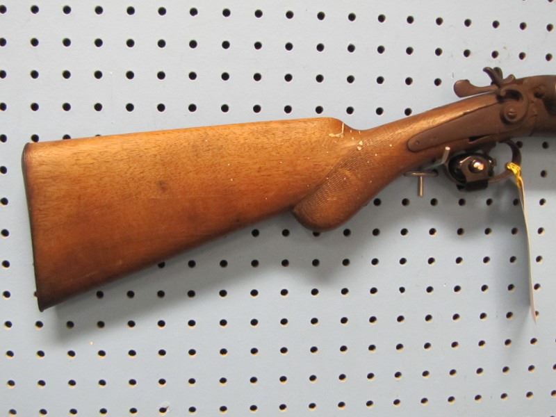 PARTS GUN J Manton & Co.; 12ga; Double Barrel; Black Powder Shotgun