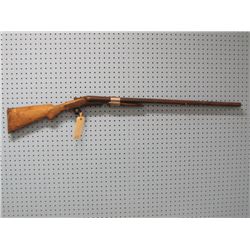 PARTS GUN: H.Spenser & Co. ; 12ga; Double Barrel; Black Powder Shotgun; Hammers Missing; Stock Crack