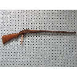 PARTS GUN: The Interchangeable; 12ga; Double Barrel; Black Powder Shotgun; Exposed Hammers; Stock Cr