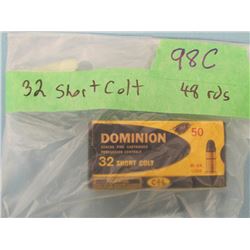 Collector Box .32 Short Colt Ammo  - 48 rounds