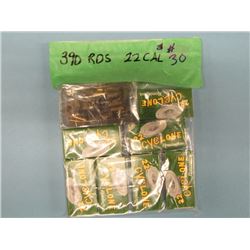 Lot 390 rnds .22 cal ammo