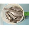 Image 1 : APPROX 20 LBS PRINTERS METAL - GOOD FOR CASTING BULLETS