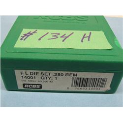 RCBS FL DIE SET # 14001 -- 280 REM