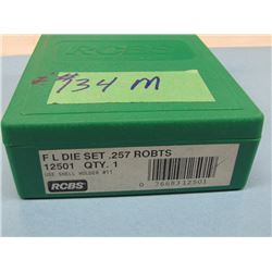 RCBS FL DIE SET # 12501 -- 257 ROBERTS