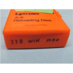 LYMAN 2 DIE SET -- 338 WIN MAG