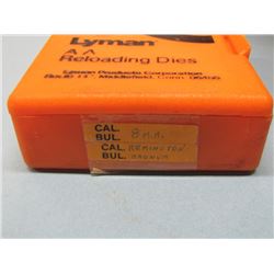 LYMAN 2 DIE SET --  8MM REMINGTON MAG
