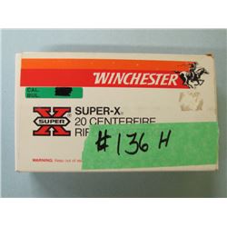 LOT 20 RNDS RELOAD AMMO 30 H&H MAGNUM