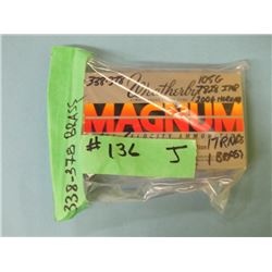 LOT 17 RNDS RELOAD AMMO 338 - 378 WEATHERBY MAGNUM