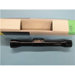 WEATHERBY IMPERIAL 4X87 SCOPE, MADE IN GERMANY