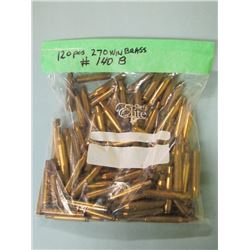 LOT 120 PCS APPROX BRASS .270