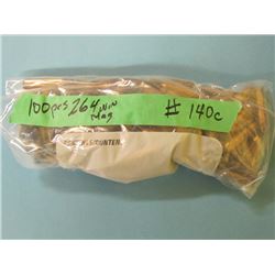 LOT 100 PCS APPROX BRASS 264 WIN MAG