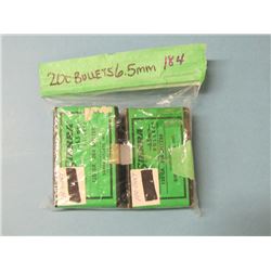 200 PCS 6.5MM BULLETS