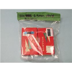 200 PCS 6.5MM BULLETS