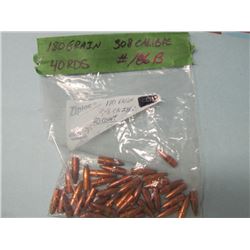 40 PCS 30 CAL BULLETS
