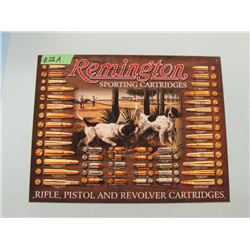 REMINGTON TIN ADVERTISING SIGN - REPRO