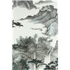Image 3 : Chinese WC Landscape Painting on Paper Liang Shiyu