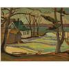 Image 1 : A.Y. Jackson Oil on Panel Canada 1882-1974