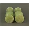 Image 4 : Pair Chinese Celadon Hardstone Vases