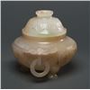 Image 2 : Fine Carved Chinese 18th/19thC White Jade Censer