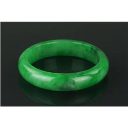 Chinese Green Jadeite Bangle