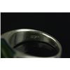 Image 10 : 4 Pc Silver Rings Jade, Ruby, Claret, Amethyst