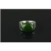 Image 9 : 4 Pc Silver Rings Jade, Ruby, Claret, Amethyst