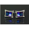Image 9 : 3 Pieces Set Gemstone Men's Cuff Links & Tie Clip