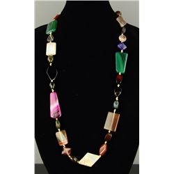 Variety Hardstone Necklace