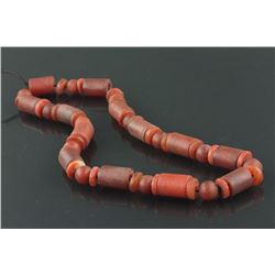 Chinese Old Agate Necklace