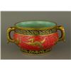 Image 1 : Chinese Gilt Double Handled Porcelain Censer