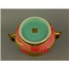 Image 8 : Chinese Gilt Double Handled Porcelain Censer