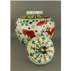 Image 3 : Wucai Fish Porcelian Jar w/ Cover Ming Jiajing MK