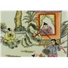 Image 2 : Chinese Republic Square Porcelain Tea Box
