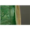 Image 7 : Green Ground Carved Dragon Porcelain Vase