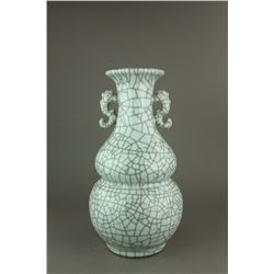 Chinese Guan Type Large Porcelain Vase