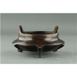 Chinese Bronze Censer Ming Mk