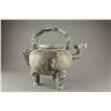 Image 2 : Chinese Archaic Bronze Waterpot with Three Legs