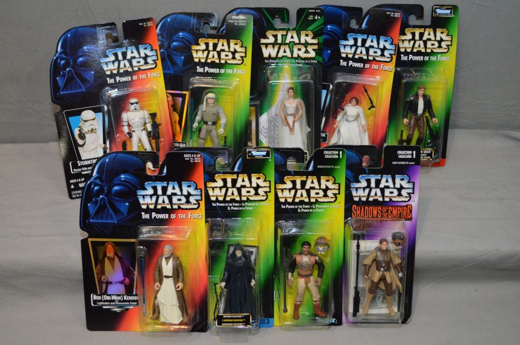 Selection Of 1990 S Star Wars The Power Of The Force Collectible