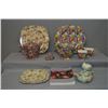 Image 1 : Selection of Chintz table ware including Royal Winton "Julia" teapot, cream, sugar and toast rack. R