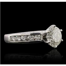 Platinum 2.89ctw Diamond Ring