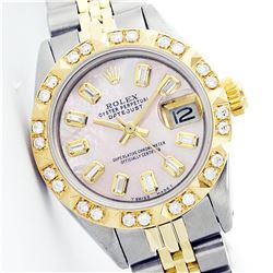 Rolex Two-Tone Diamond Ladies Watch